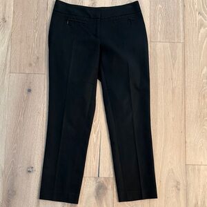 LOFT Black Tailored Ankle Trousers